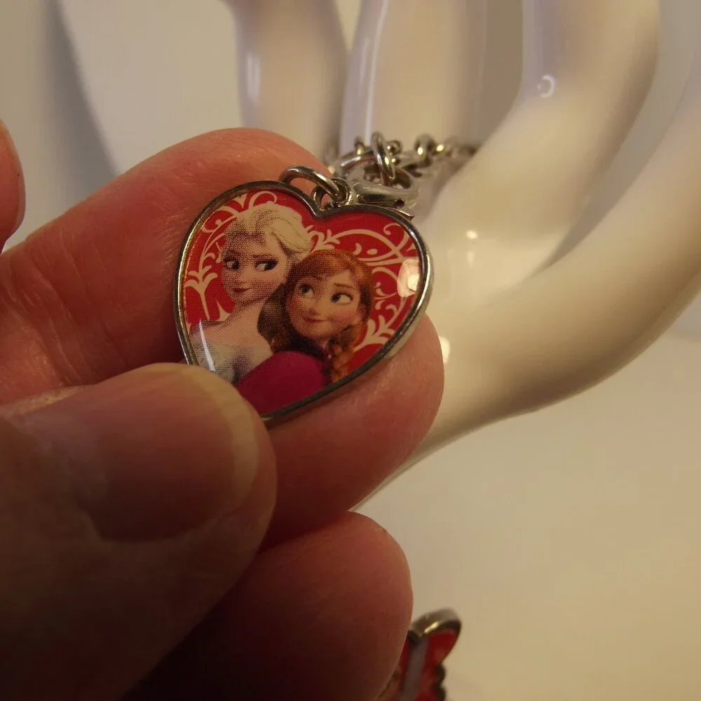Disney Charm Bracelet - Removable Charms from Frozen - Elsa & Ana